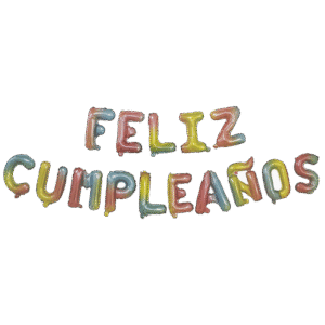 GLOBO FELIZ CUMPLEAÑOS