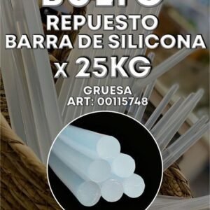 PROMO BULTO BARRA DE SILICONA GRUESA